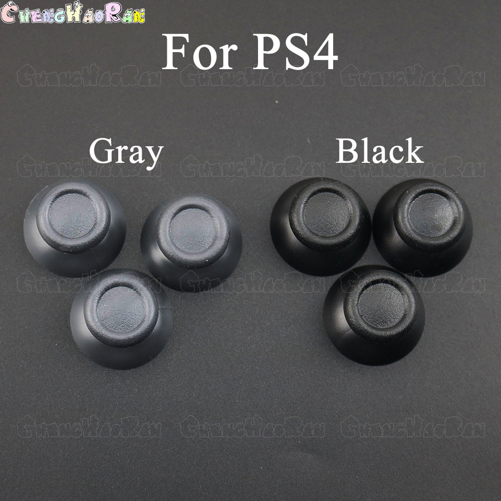 Gaming Accessories Ps4 - 2 buah Tutup Analog Abu-abu 3D
