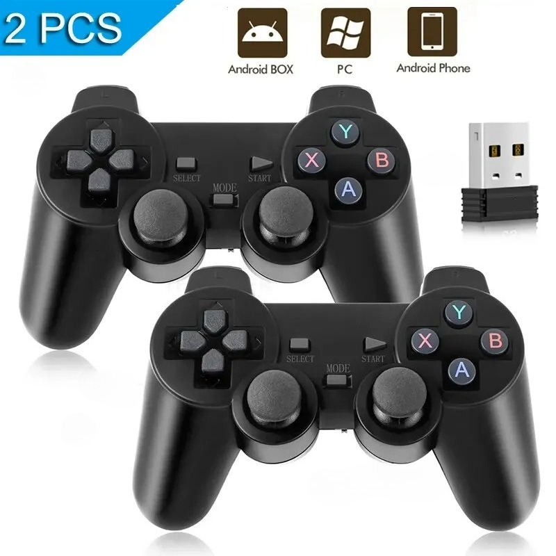 Gaming Accessories For Android - 1 Buah/2 Buah Gamepad Nirkabel 2.4GHz