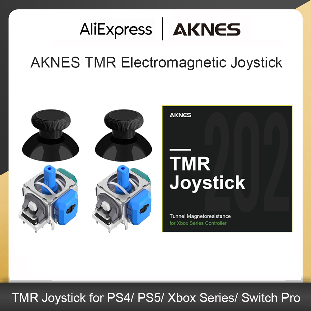 Gaming Accessories Ps4 - AKNES×HALLPI TMR Joystick Tanpa Drift Elektromagnetik