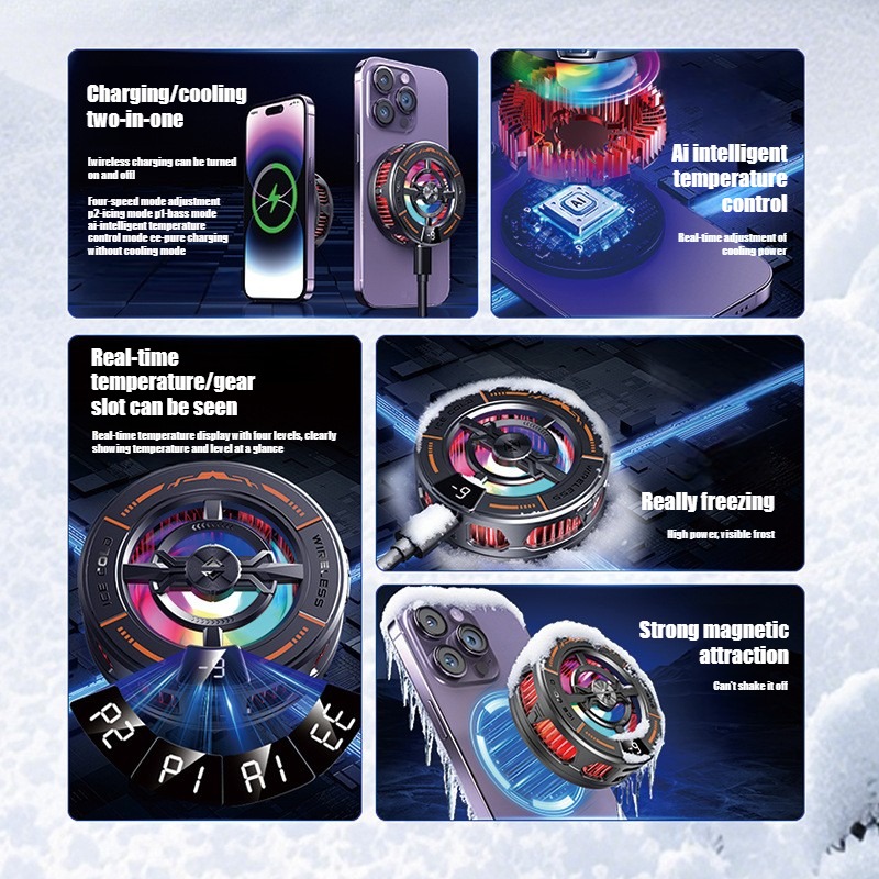 K28 Pendingin Ponsel Semikondu - Gaming Accessories For Android ulasan dan harga