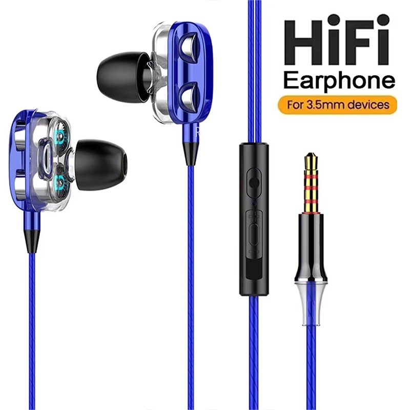Headset Stereo In-Ear Suara Ba - Gaming Accessories For Android ulasan dan harga