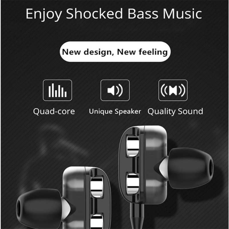 Headset Stereo In-Ear Suara Ba - Gaming Accessories For Android ulasan dan harga