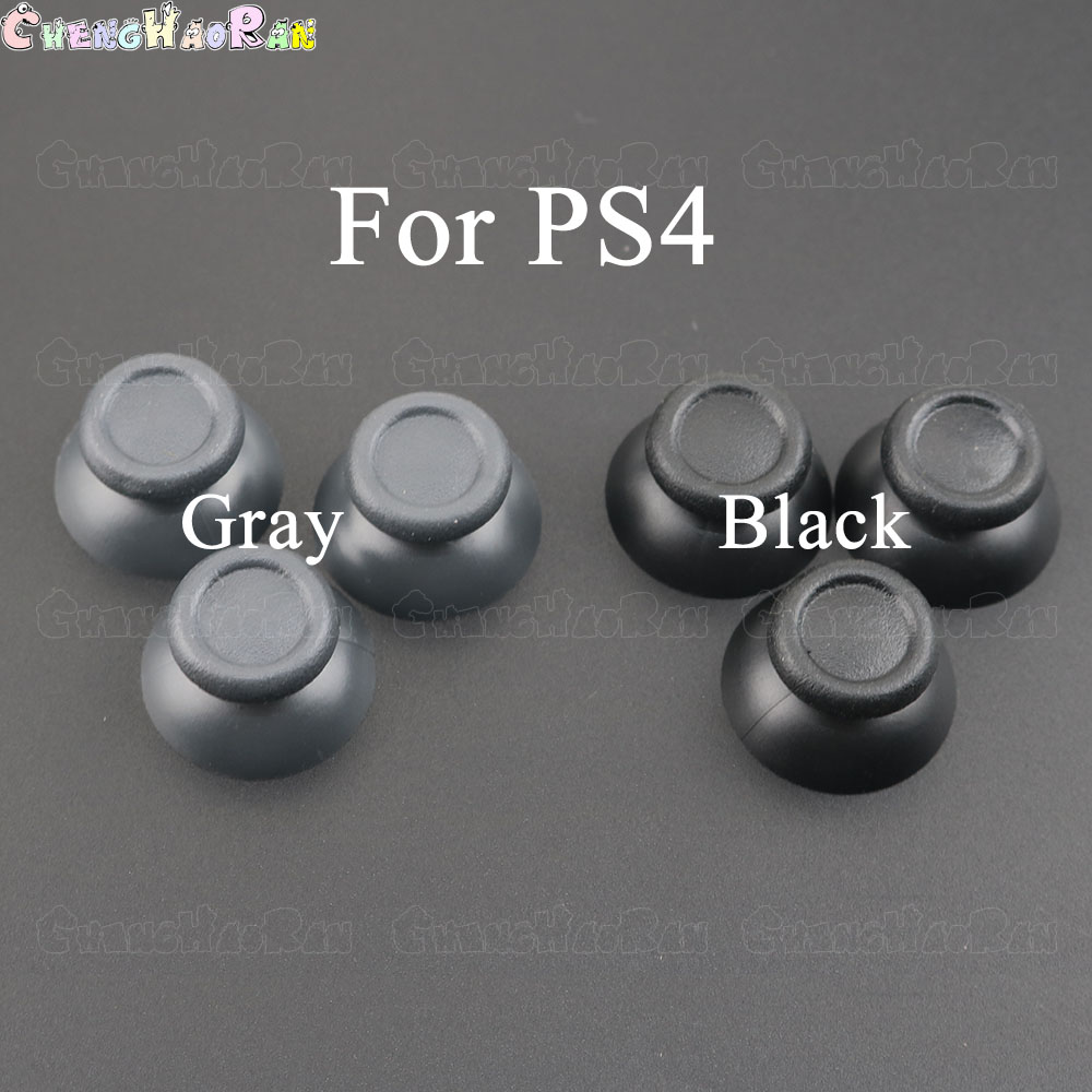 2 buah Tutup Analog Abu-abu 3D - Gaming Accessories Ps4 ulasan dan harga