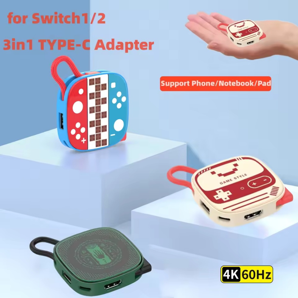 Docking Station Switch2 Tipe C - Gaming Kit Accessories Nintendo Switch ulasan dan harga
