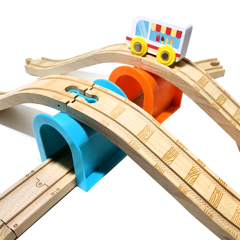 Kereta Listrik Jalur Kayu Main - Gaming Accessories Boys ulasan dan harga