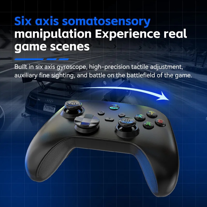 Pengontrol Nirkabel G6 Hall Ef - Gaming Accessories For Android ulasan dan harga