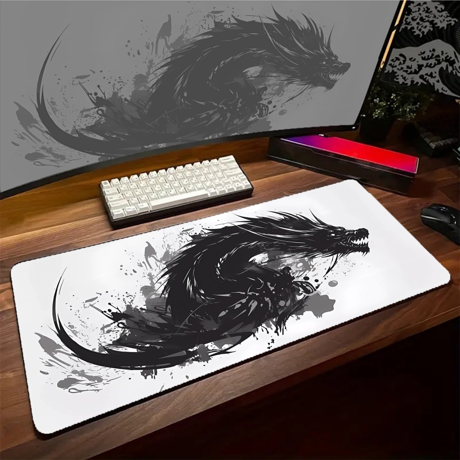 Alas Mouse Besar Kawaii Dragon - Gaming Accessories For Pc Setup ulasan dan harga