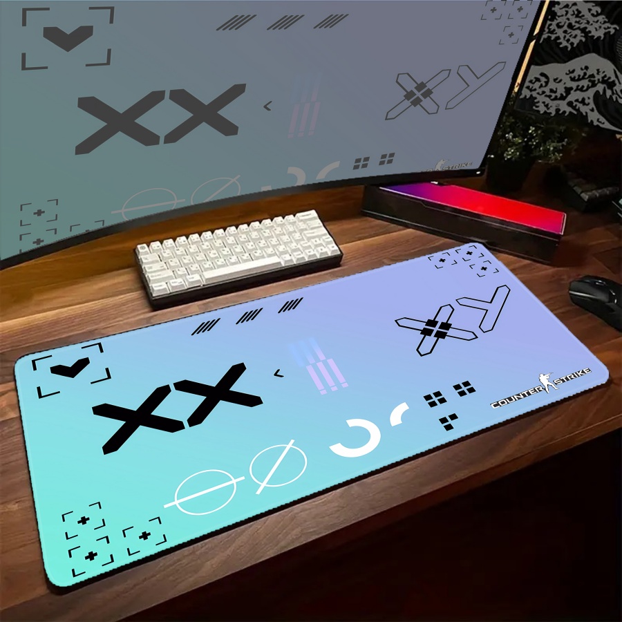 Kawaii XXL Alas Mouse Besar Lu - Gaming Accessories For Pc Setup ulasan dan harga