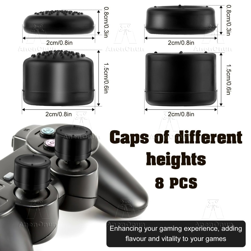 8 buah tutup pengontrol pegang - Gaming Accessories Ps4 ulasan dan harga