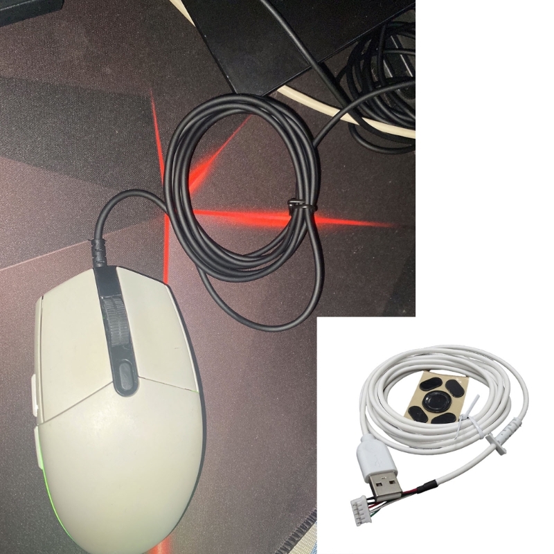 CPDD Kabel Jalur Mouse USB dan - Gaming Accessories Kit ulasan dan harga