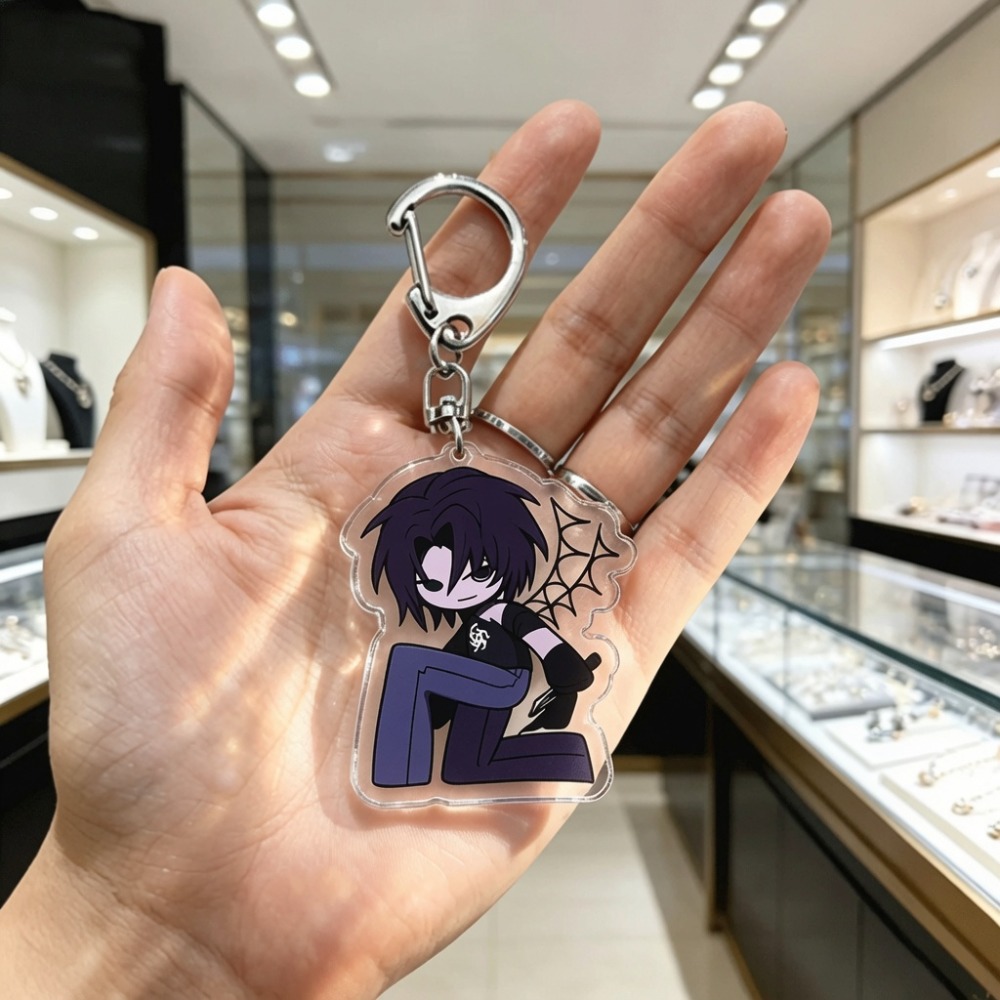 Gantungan Kunci Kartun Chibi L - Gaming Accessories Wholesale ulasan dan harga